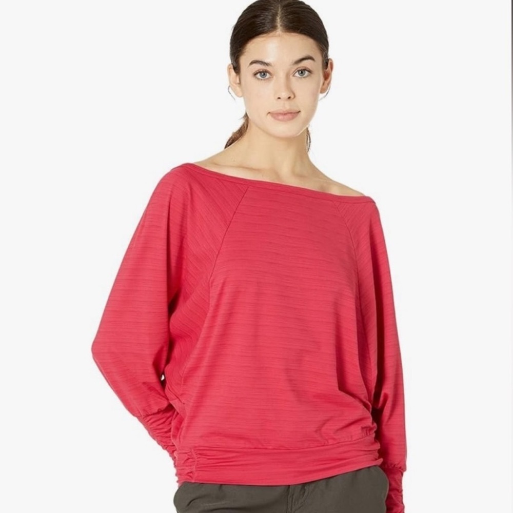 Prana Women’s Ridgeview Pink Top Size Large